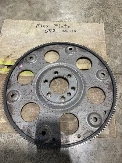 BBC gen 6 flexplate, removed from 572 performance crate motor to install SFI, One piece rear main, p...