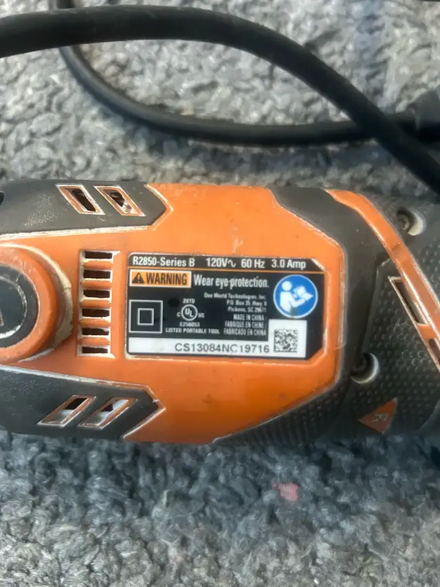 RIDGID JobMax Oscillating Multi-Tool in Power Tools in City of Toronto - Image 3