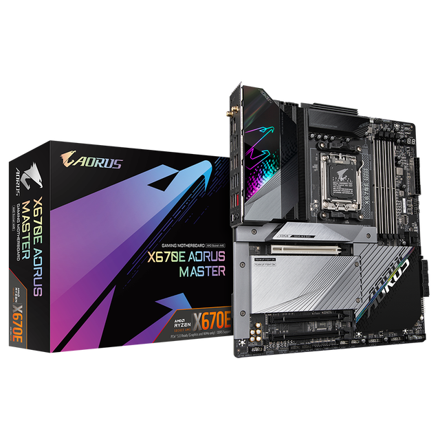 Like New X670E AORUS MASTER in System Components in Edmonton - Image 2