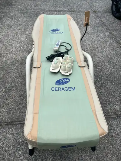 Used Ceragem Thermal Massage bed helps me to relieves stress, muscle pain, muscle stiffness, eases a...