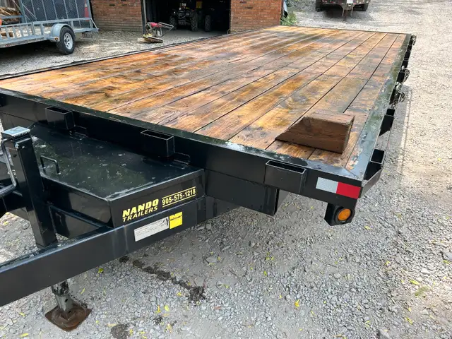 20' Deck over trailer  in Cargo & Utility Trailers in Hamilton - Image 5