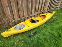 12ft Current Designs Solara 120 Kayak + Paddle