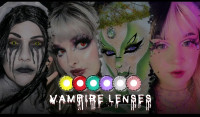 Cosplay  contact lens 3 pairs for $25