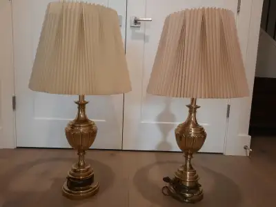 Antique Stiffel table lamps, View more