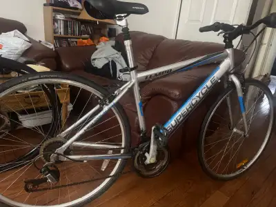 Supercycle tempo hybrid bicycle 700c tires size, View more