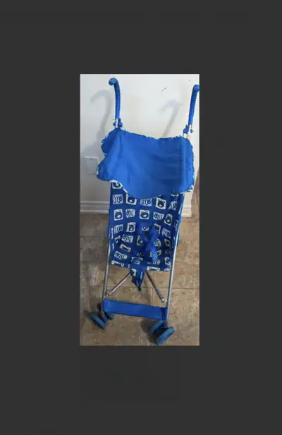 Foldable stroller with sunroof cover, View more