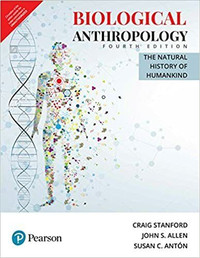 Biological Anthropology, The Natural History of... 4th Indian Ed
