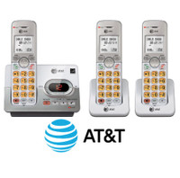 AT&T DECT 6.0 3 Cordless Phones with Caller ID- NEW