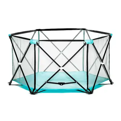 New condition Regalo 6-Panel My Play Portable Play Yard Regalo 6-Panel My Play Portable Play Yard wi...