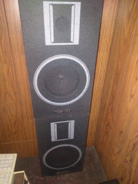 Vintage Toshiba Bookshelf Speakers