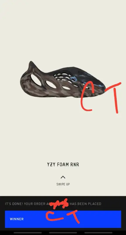 YEEZY FOAM RNR RUNNER MX CINDER sz 12 New Confirmed Adidas in Men's Shoes in Markham / York Region - Image 7