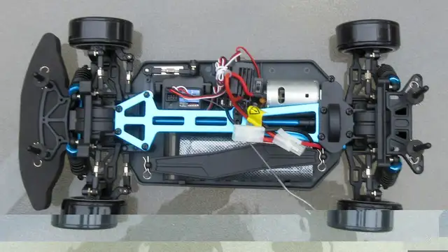 RC  Drift Car Electric with 8 Lights 2.4G Radio in Hobbies & Crafts in Hamilton - Image 10
