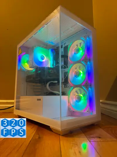 RTX 4060 Ti Ryzen 5 5600X 6 Core RGB Gaming PC Win 11, View more