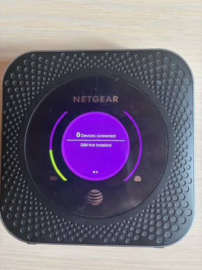 Netgear MR1100 mobile hotspot. Purchased from Maple WiFi + used for 2 years in our motorhome. Includ...