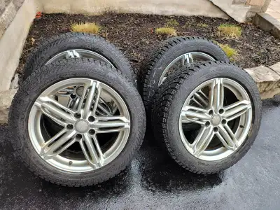 Gislaved winter tires Nord Frost extra load. Wheels compatible with Audi/VW - bolt pattern 5x112.