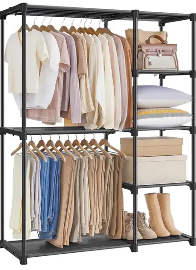 SONGMICS Freestanding Closet Organizer, View more