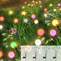 4 COUNT FIREFLY SOLAR DANCING LIGHTS