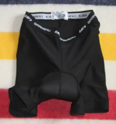 LOUIS GARNEAU BLACK PADDED CYCLING LINER SHORTS WOMEN'S SMALL, View more