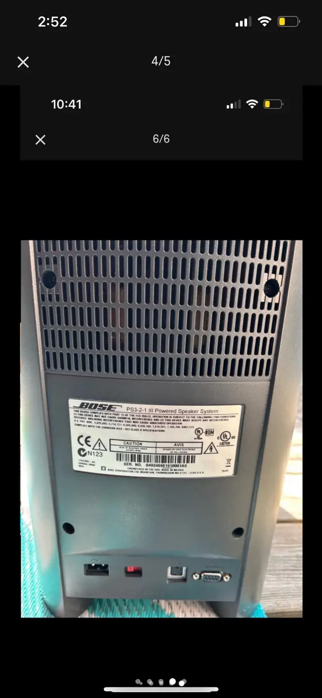 Bose subwoofer  in Speakers in Markham / York Region - Image 5