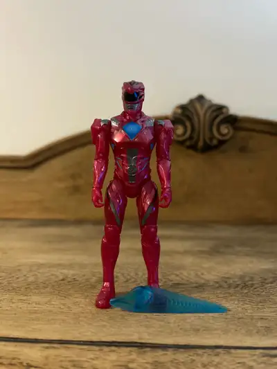 2017 Mighty Morphin Power Rangers Movie red Ranger 5 “ Action Figure