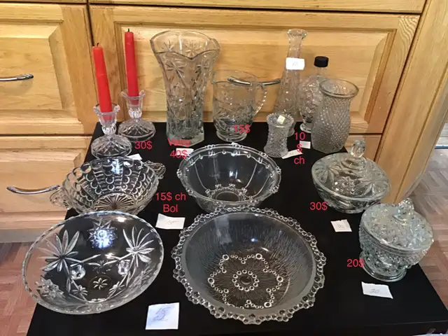 Vaisselle de service, divers prix in Kitchen & Dining Wares in Laval / North Shore - Image 2