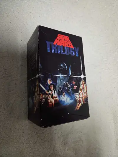Star Wars Original Trilogy 1988 CBS Fox VHS Boxset., View more