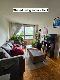 1 (BIGGER) BEDROOM IN A SHARED 2-BED, 1-BATH FOR MONTH-TO-MONTH