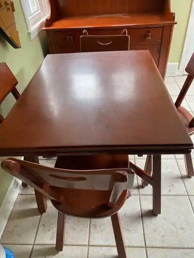 Free Dining / Kitchen Table with 5 Chairs, View more