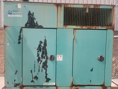 For sale a Cummings 80 kva generator cylinder diesel engine maintained by Cummins twice per year all...