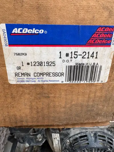 Ac delco compressor