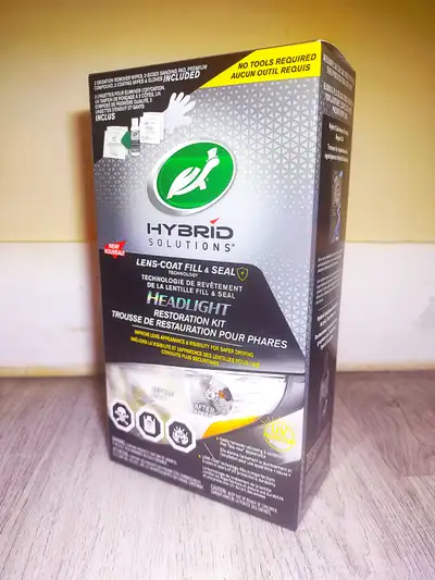 TURTLE WAX HYBRID SOLUTIONS HEADLIGHT RESTORATION KIT., View more