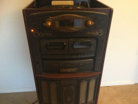 Stereo with Cd, radio, record player