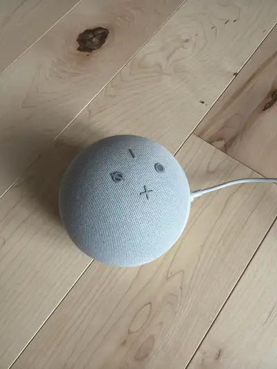 Amazon Echo Dot white-gray, View more