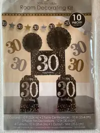 Anniversaire 30 ans - Kit de décoration