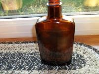 Vintage pint Canadian Club whiskey bottle