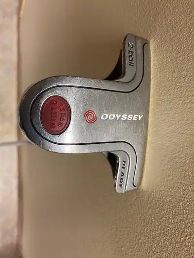 Odyssey White Steel 2-Ball Blade Putter Right Hand RH 33”., View more
