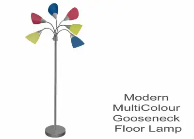 Modern Multi Colour Floor Lamp, View more