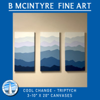 Original acrylic painting - "Cool Change"