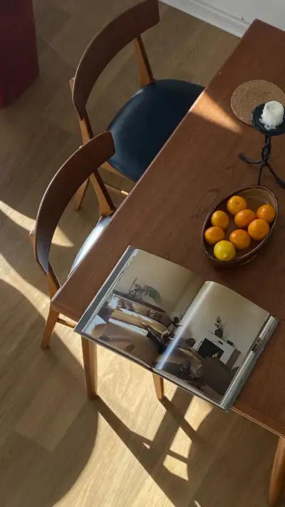 MCM Teak Dining Table & Six Chairs, View more