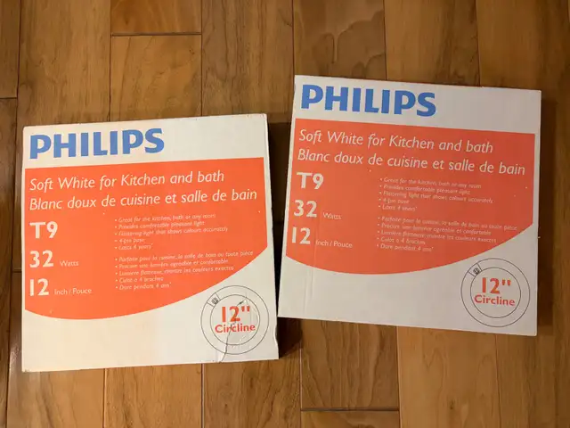 Two New Philips Circline T9 12" 32W lights in Indoor Lighting & Fans in Banff / Canmore - Image 2