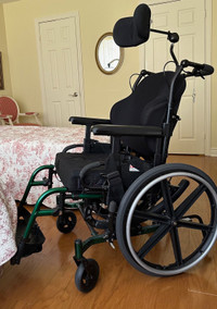 The Quickie Tilt Wheelchair 