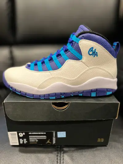 Air Jordan 10 Retro • Charlotte • size 9.5, View more
