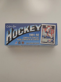 1991-92 O-Pee-Chee Hockey Complete Set
