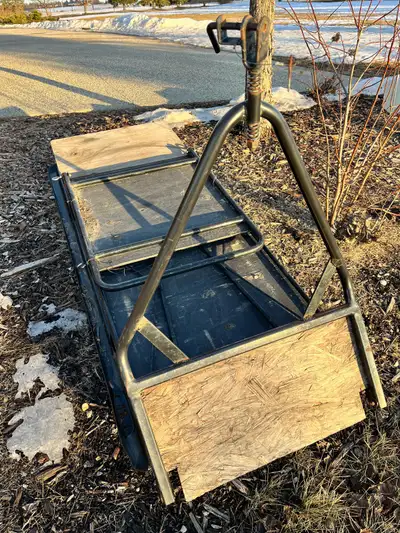 Winter use with snow machine!