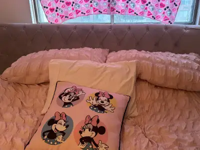 King Bed frame with mattress, View more