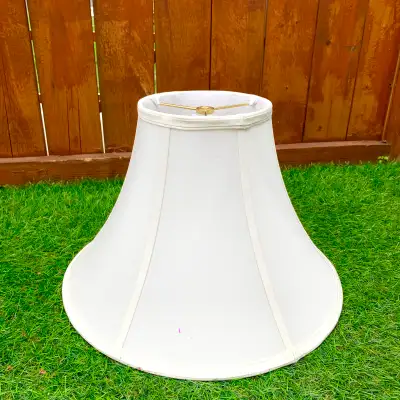 Lamp Shade White Bell Shade Lighting Home Decor Replacement, View more