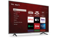 TCL 75" 4K UHD HDR Roku Smart TV - Brand New