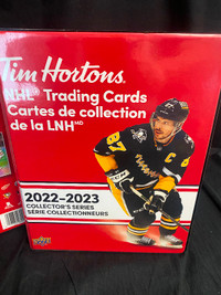 NEW 2022-2023 Tim Hortons Hockey Card Albums