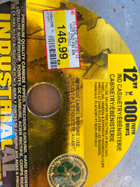 Brand new 12 inch 100 tooth table saw blade