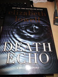 HARD COVER BOOK. DEATH ECHO.